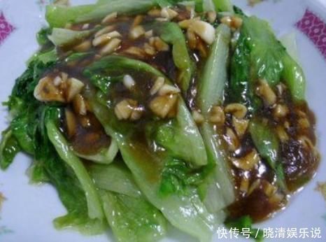 蚝油生菜|晚上经常吃这菜,体重悄悄往下掉,低热量低脂肪,5分钟就能搞定