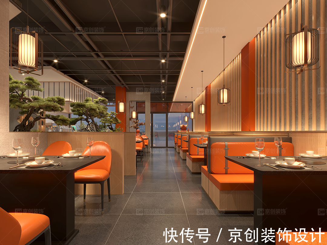 n现代时尚火锅店设计,打造高颜值网红火锅店