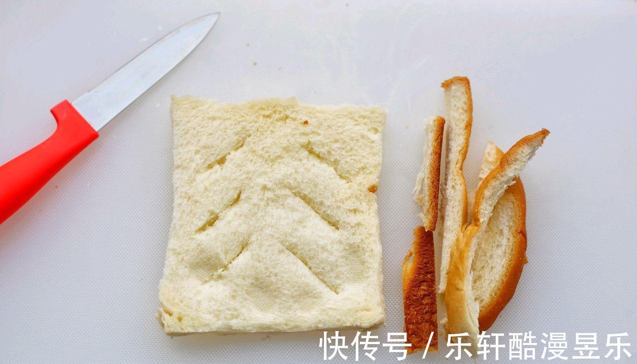 吐司|4片吐司，1个苹果，教你做好吃的苹果派，大人孩子吃不够