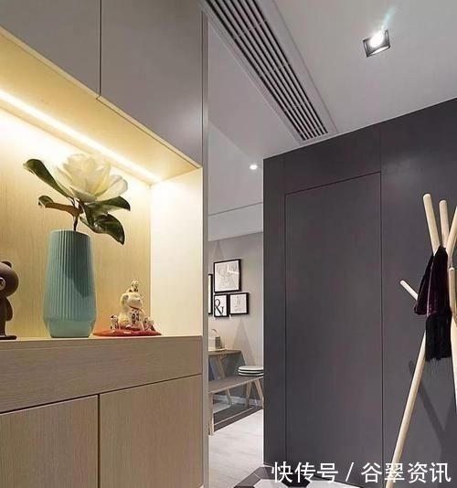 铺设|玄关,别再通铺瓷砖了,当下年轻人都喜欢这样装,也太好看了吧