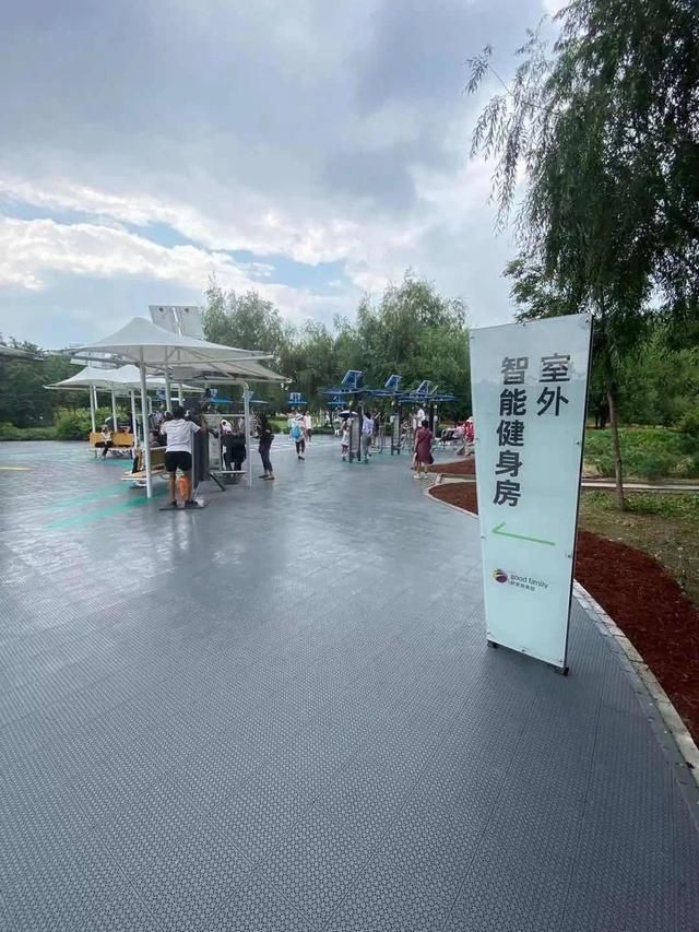 智能|长春两处室外智能健身房投入使用