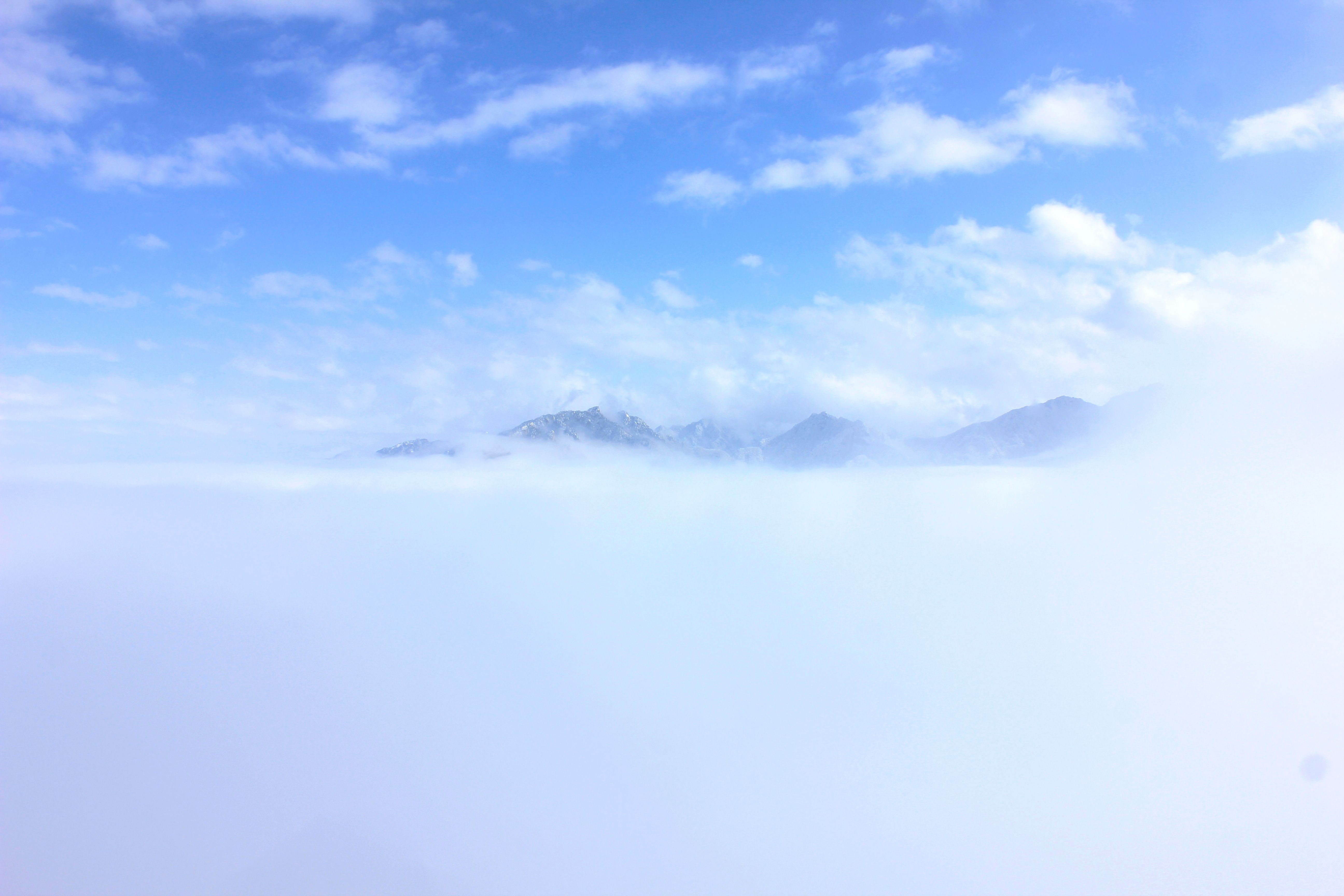 征集|【年末福利征集】雪后南五台幸遇云海