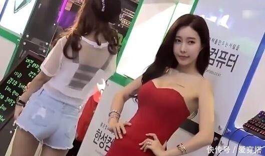 连衣裙|大红连衣裙搭配喷火的身材,比小辣椒还辣