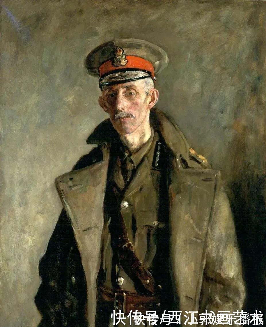 麦克沃伊&有质感的水彩肖像:英国画家亚瑟.麦克沃伊作品选