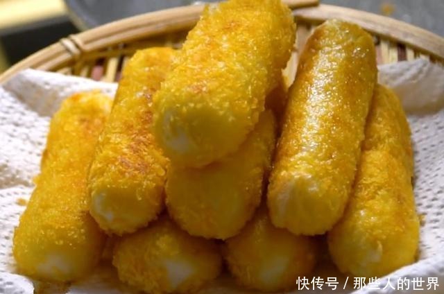 山药要经常做给孩子吃,这样做金黄酥脆,软糯拉丝,上桌就扫光