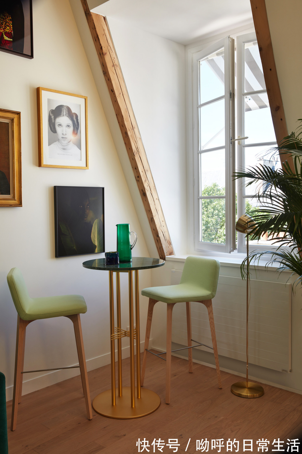 木镶板|Manuelle Gautrand丨 巴黎日晷公寓