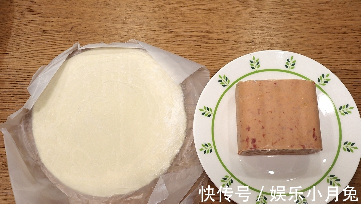手抓饼|用手抓饼做的午餐肉酥皮卷,8分钟出锅酥嫩嫩,省事又好吃
