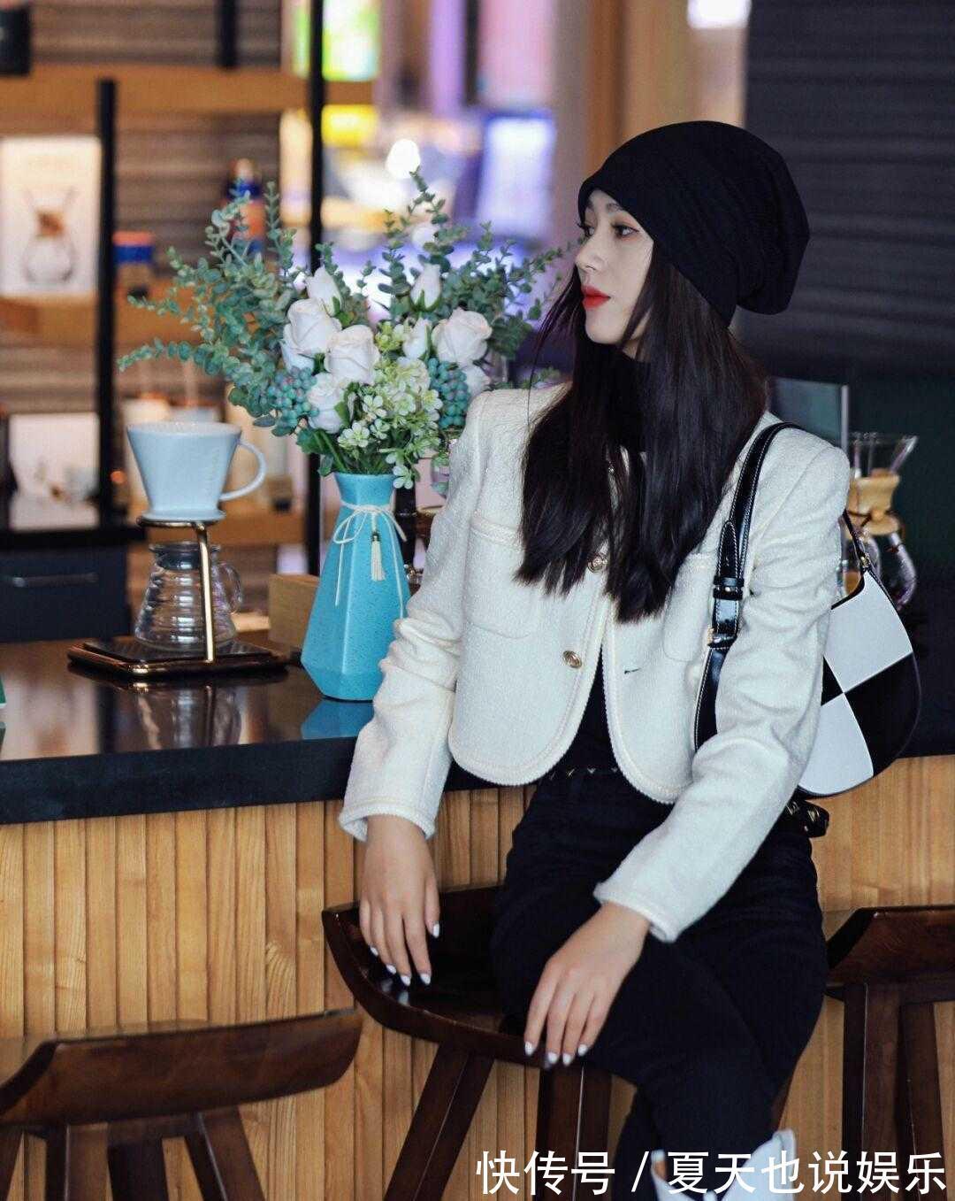 非主流 紧身牛仔裤可不是什么非主流单品,冬天穿它出门,遮肉显瘦又显高