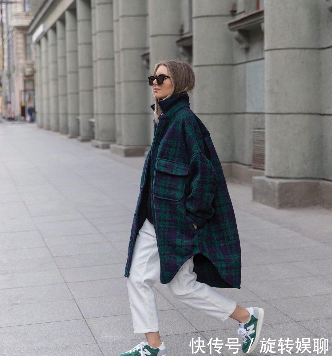 款式|格纹大衣又回来了!今年流行这3种款式,你别说还真好看
