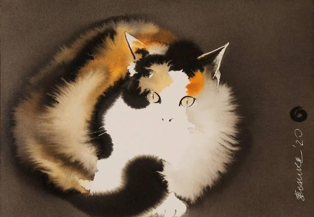 中国画&专画国画的老外,竟被10万人狂热追捧,看完作品立马佩服不已