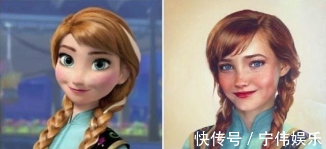 乐佩公主|超还原的迪士尼公主cos照,安娜公主温柔可爱,花木兰完美复刻
