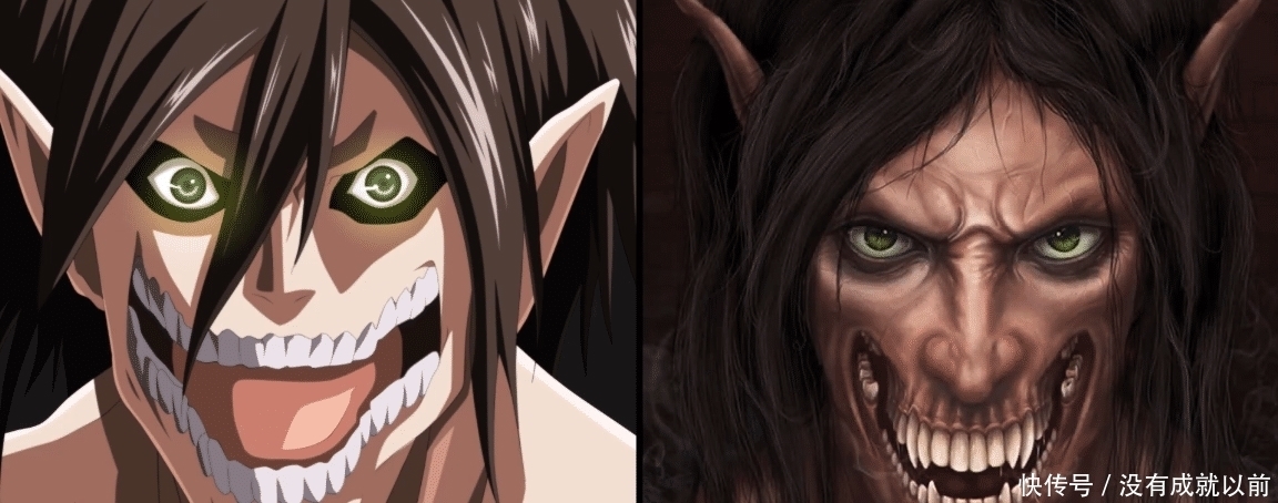 超写实的《进击的巨人》,女巨人英气满满,车夫巨人很可怕