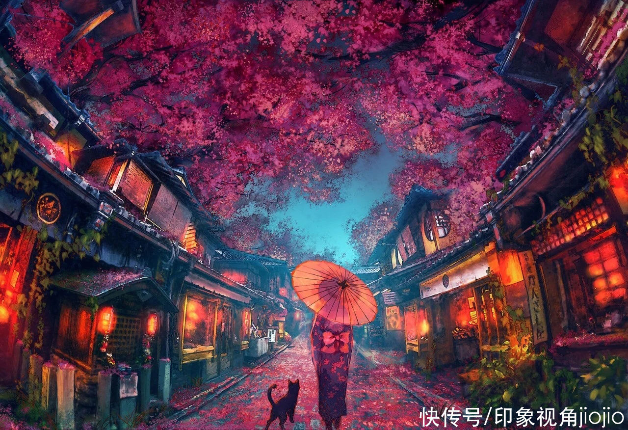 jiojio&有着梦境般画面的人物插画,通透的色彩给作品锦上添花