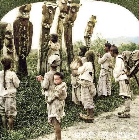 朝鲜|100多年前朝鲜上色老照片,这才是当时朝鲜人民的真实写照