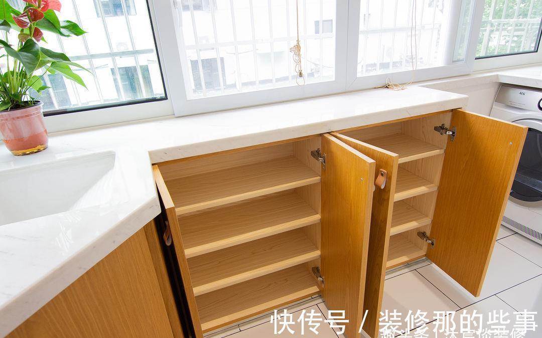 台面|她家的改造真“绝了”,仅60㎡却有超强收纳,每寸面积都用到点上
