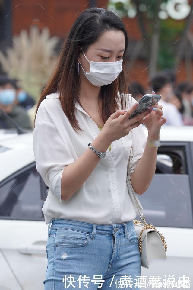 慵懒 白衬衣的通勤搭配,展现简约大方美,温柔优雅