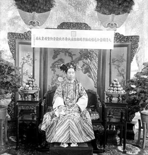 美国|史上最超清的慈禧太后照片，一直藏在美国档案馆，如今才得见天颜