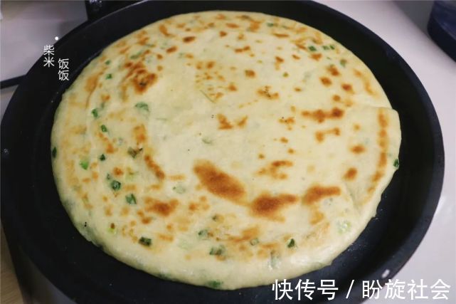 发面饼|发面饼这样做,柔软又多层,喷香好吃,凉了也不硬