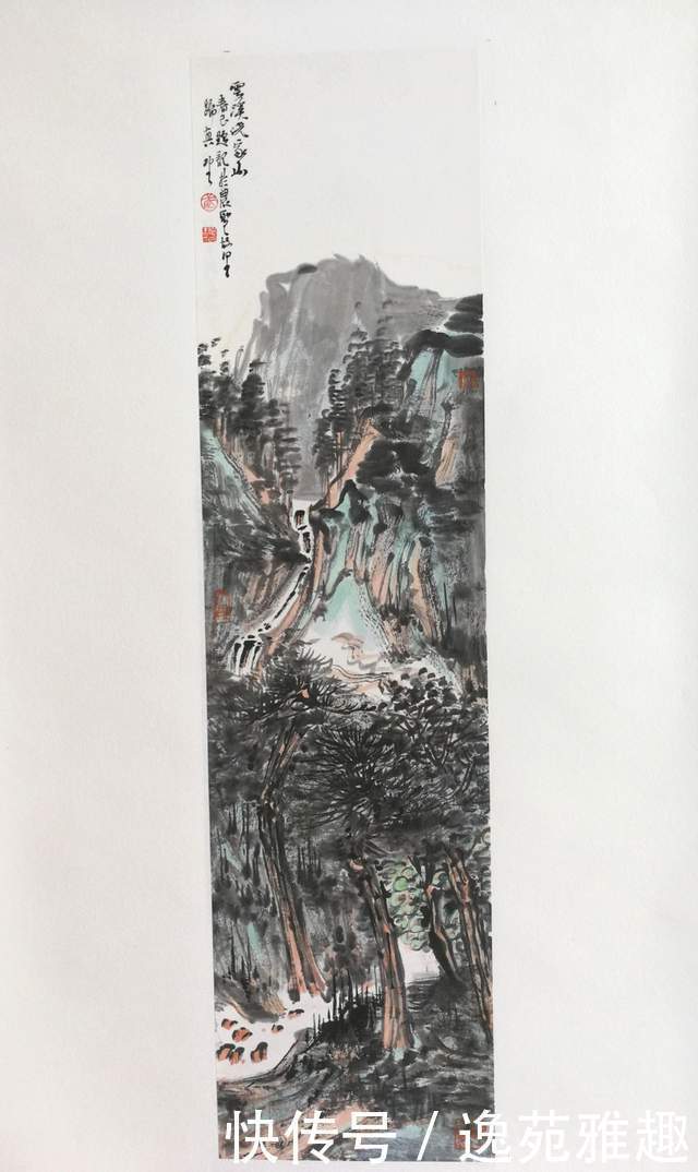 以山水为|「画作欣赏」会当凌绝顶,一览众山小,画家武春玉作品欣赏