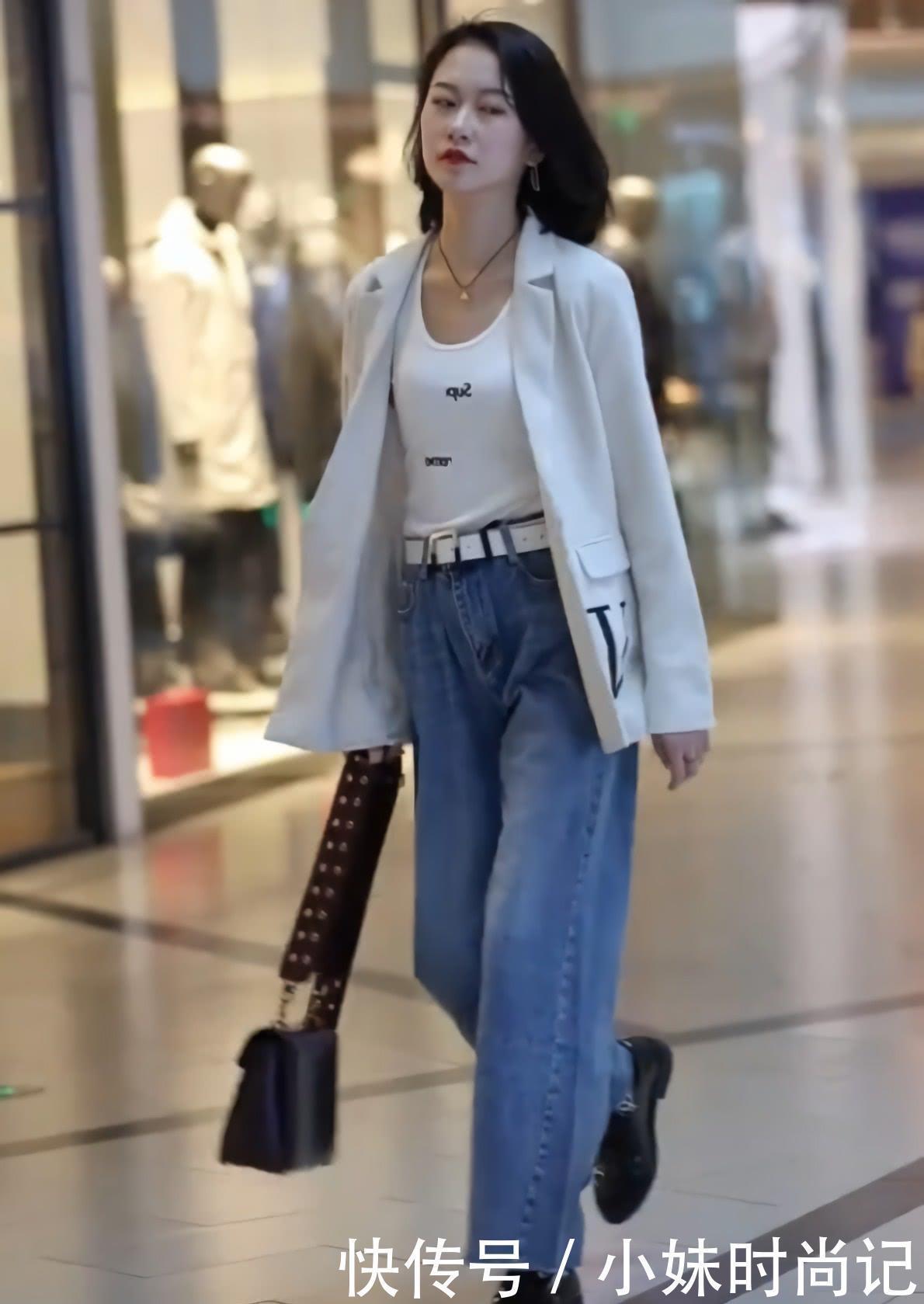 网上突然火了一种“混搭风”,叫皮鞋+阔腿裤,帅到让人跪服