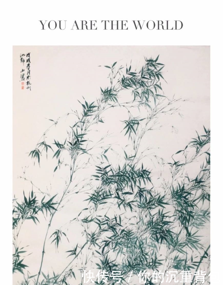 冷军的油画竹子和90后大叔池静山笔下的墨竹,你更喜欢哪个呢