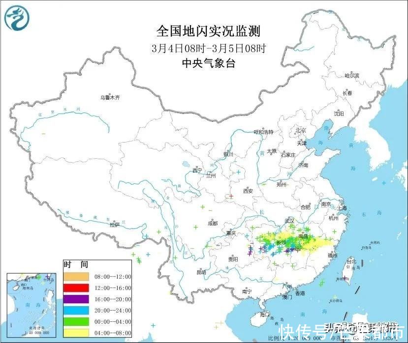 “惊蛰”到！长沙发布暴雨预警