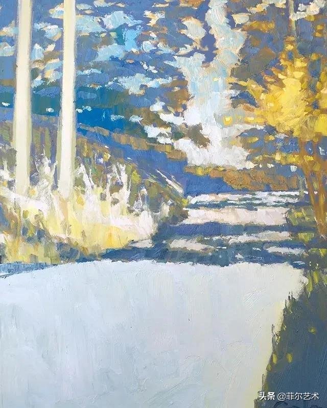 科利|光色十足，如梦如幻~美国画家尼古拉斯·科利风景油画作品欣赏