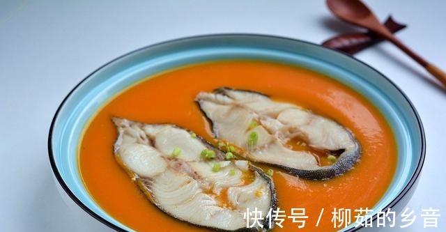 香甜却不腥的黑鳕鱼南瓜糊,学会就想吃,一吃就会做!