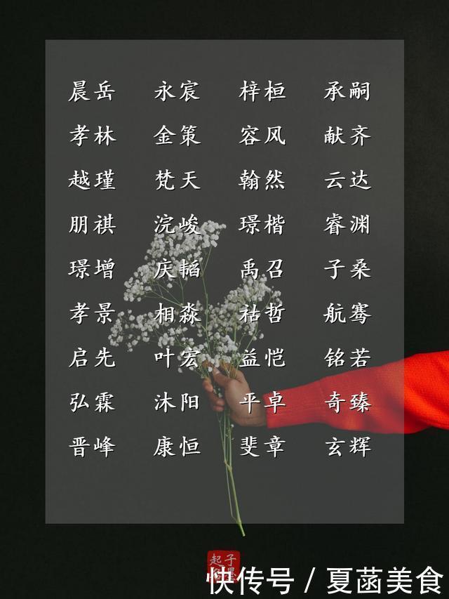 男孩取名精选:沧江西照,翱翔自得的男宝宝