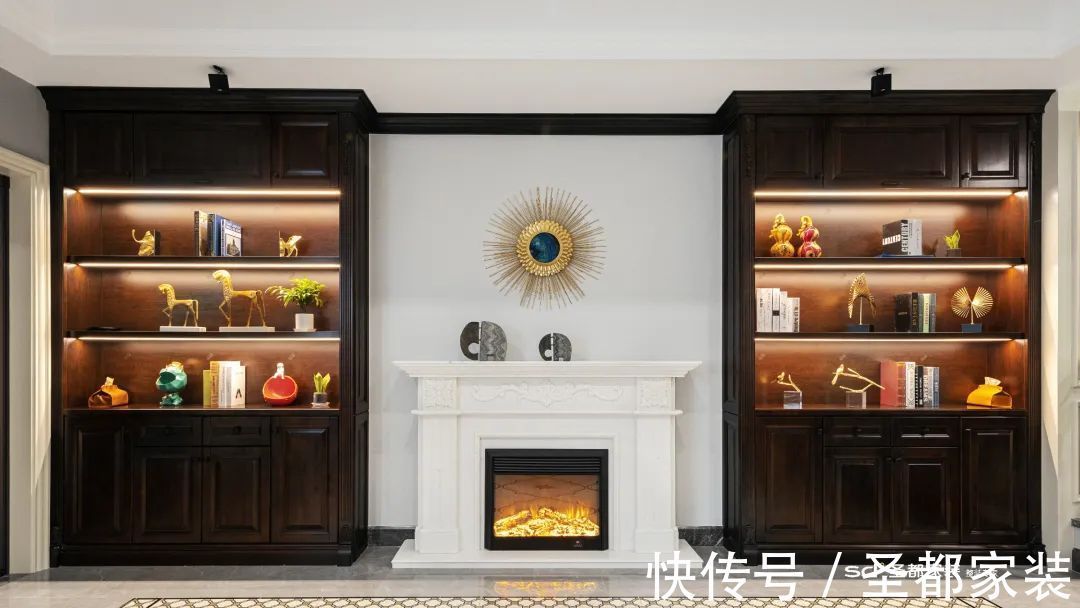 美式|圣都带你看这10大美式装修设计要素,复刻典雅美式风装修效果图