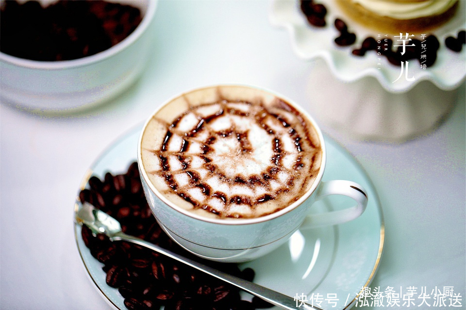 雕花|这么漂亮的咖啡雕花,操作却如此简单!轻松雕刻出自己的精致时光