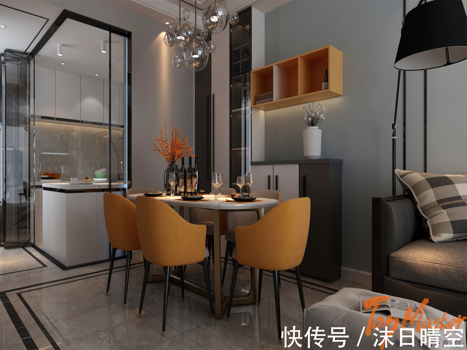 轻奢|白鹿城166㎡现代轻奢风格,轻度的奢华