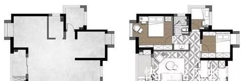 衣柜|87㎡小三房,电视墙太漂亮了,尤其“餐厨一体”实用极了