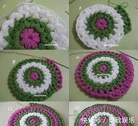 家居|一种针法便钩了这么多家居好物,瞬间让你爱上钩针编织!附教程