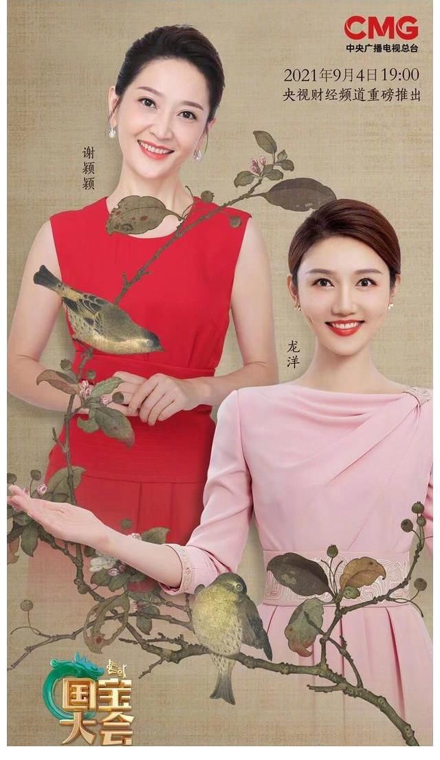 財經|龍洋再挑央視“大會”主持重任，與謝穎穎兩代當家花旦同框比美