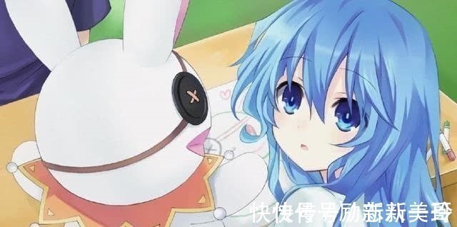 二次元|心动的颜色,盘点二次元中可爱的蓝发少女,你最喜欢谁