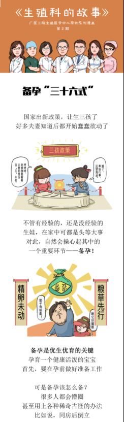 医院|三孩时代来了，医院推出趣味漫画教您备孕“三十六式”