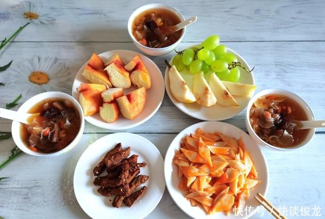 三伏天的早餐意外走红,天热早餐更精美营养足,网友:生活美如诗