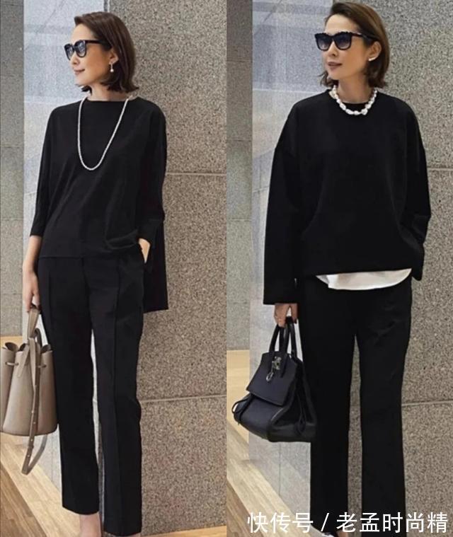 穿搭|小个子秋天的“上衣”穿什么?首选卫衣和针织衫