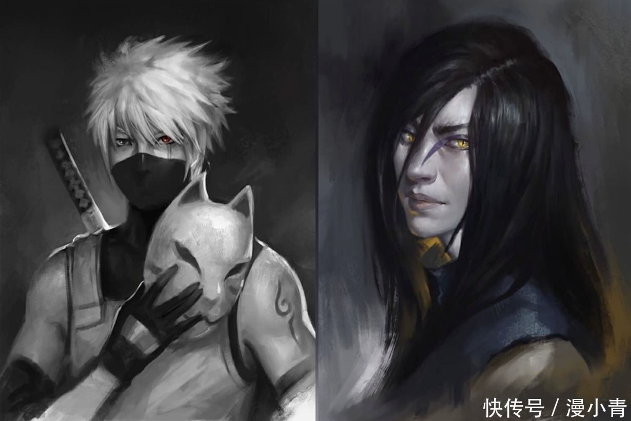 颜值|写实风格的火影人物,纲手奶奶的颜值果然很经得起考验