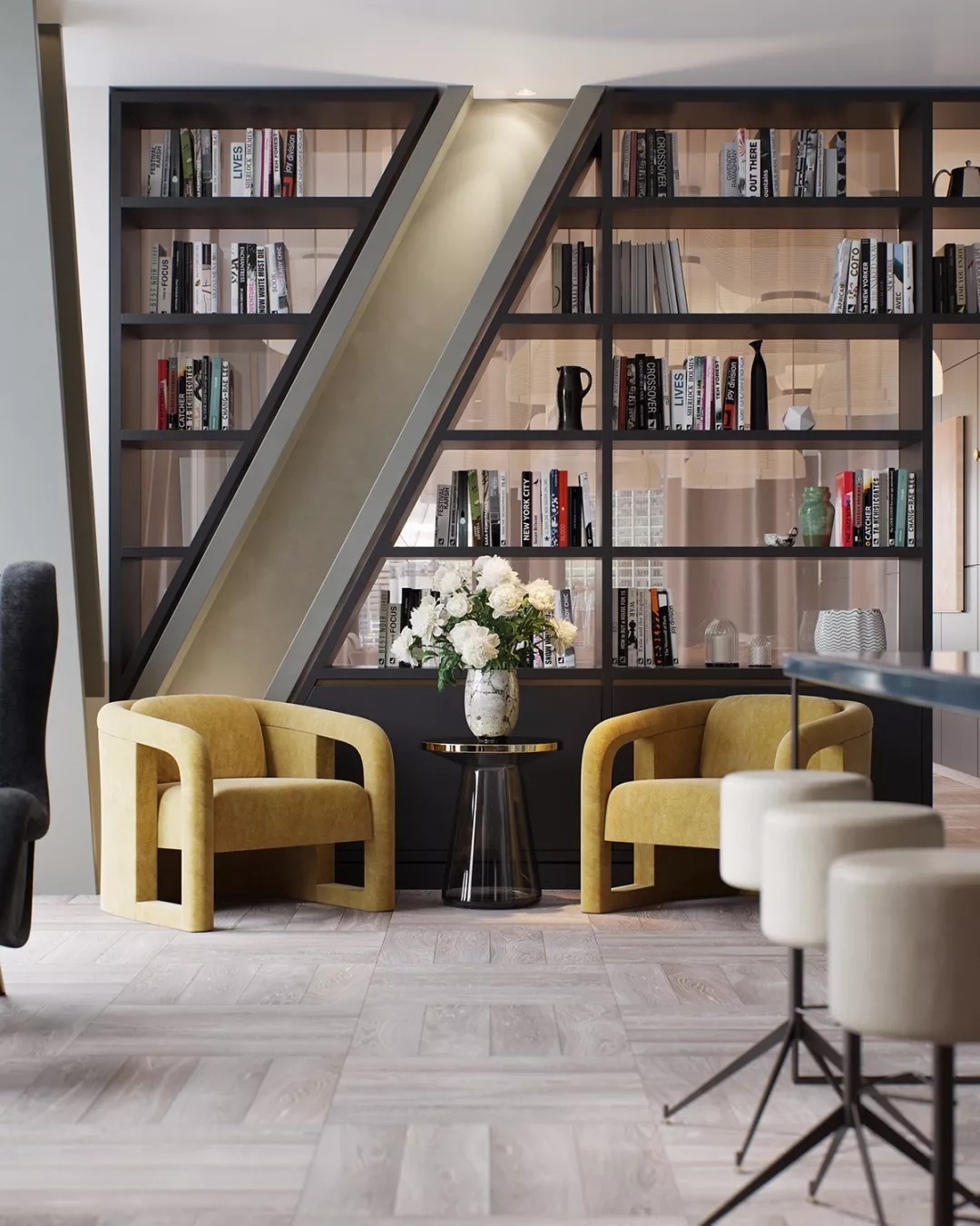 书籍@书房已经落伍啦，现在流行的是家庭图书馆！