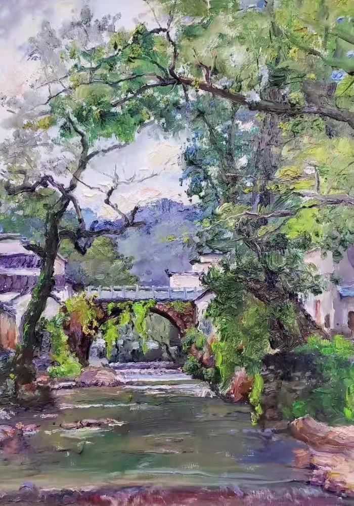 油画|书画名家:张利华 油画——作品欣赏