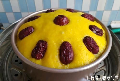 做发糕时,掌握3个要领,发糕不塌陷不发粘,蓬松细腻超好吃