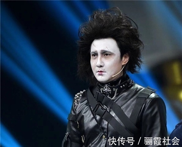 沈騰COS剪刀手愛(ài)德華，突然大笑把假發(fā)笑掉，網(wǎng)友直言笑到飆淚