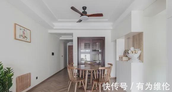 墙面|89㎡居然挤出了4间房,门头上都装满柜子,设计简洁却特别实用!