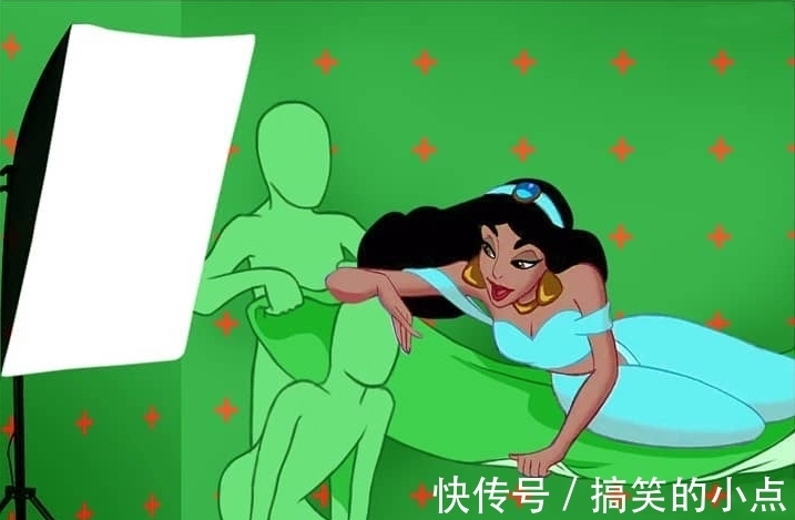 沙雕|揭秘迪士尼绿背景,坐魔毯全靠平衡力,大海变娃娃池,现场太沙雕