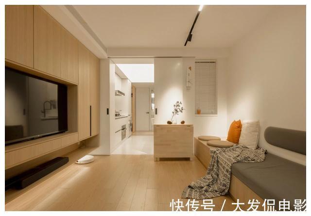 主卧|59㎡“一字户型”布局完美，四口之家住也不挤，值得学习！