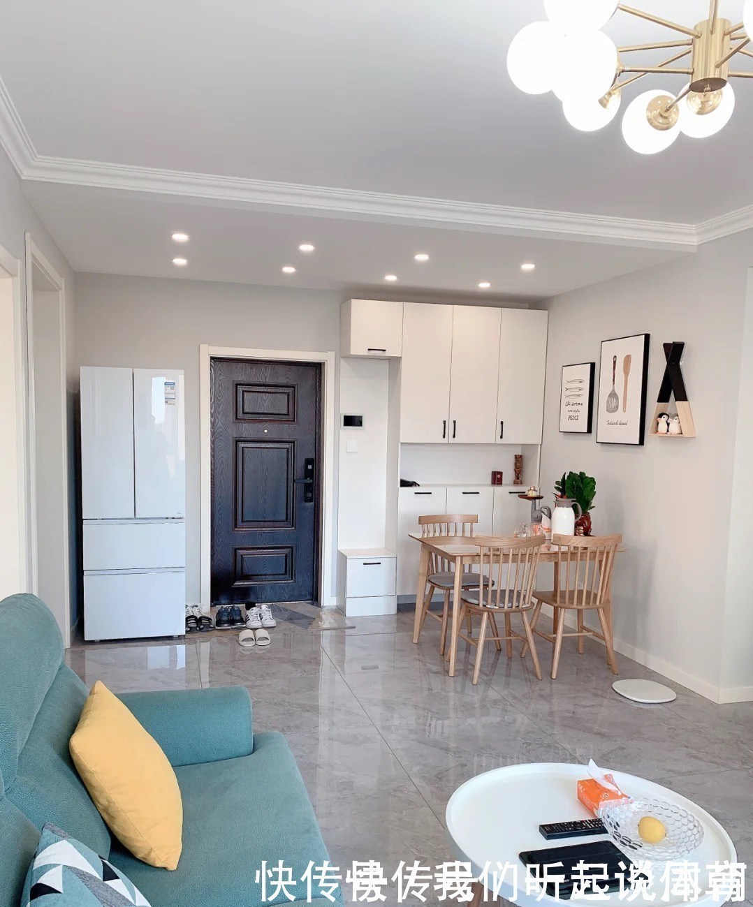 全屋|等买了房,就照他家这么装,全屋不吊顶,不做背景墙,越看越耐看