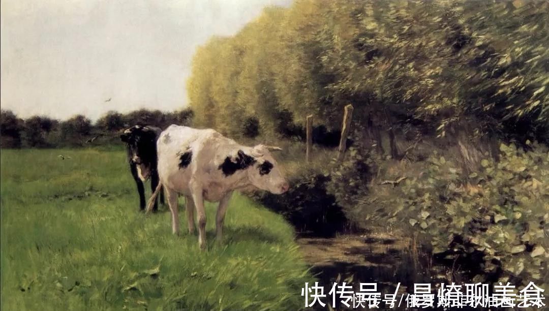 莫夫@荷兰画家，海牙画派的代表人物~梵高妹夫的风景油画作品欣赏