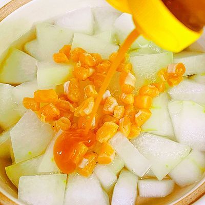 鸡汁|秋燥干贝冬瓜汤